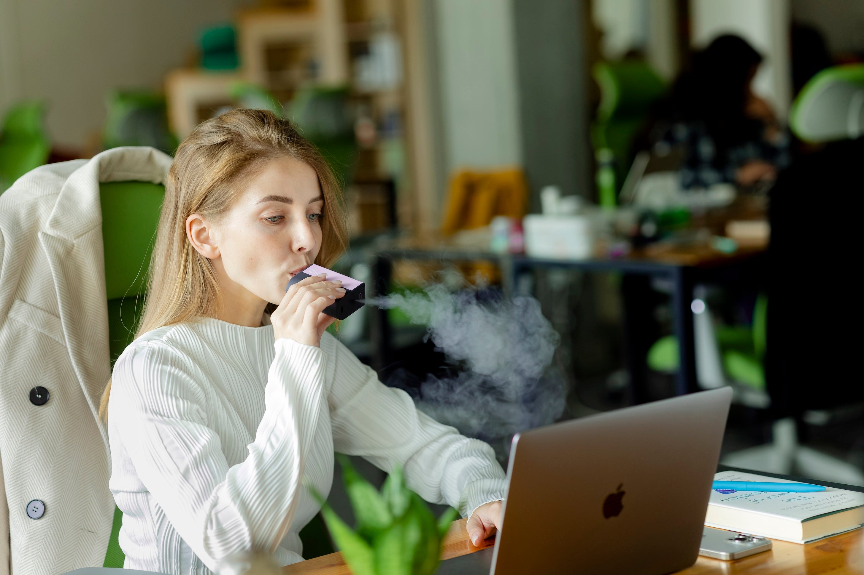 Quit Vaping Today—Air In, Cloud Out